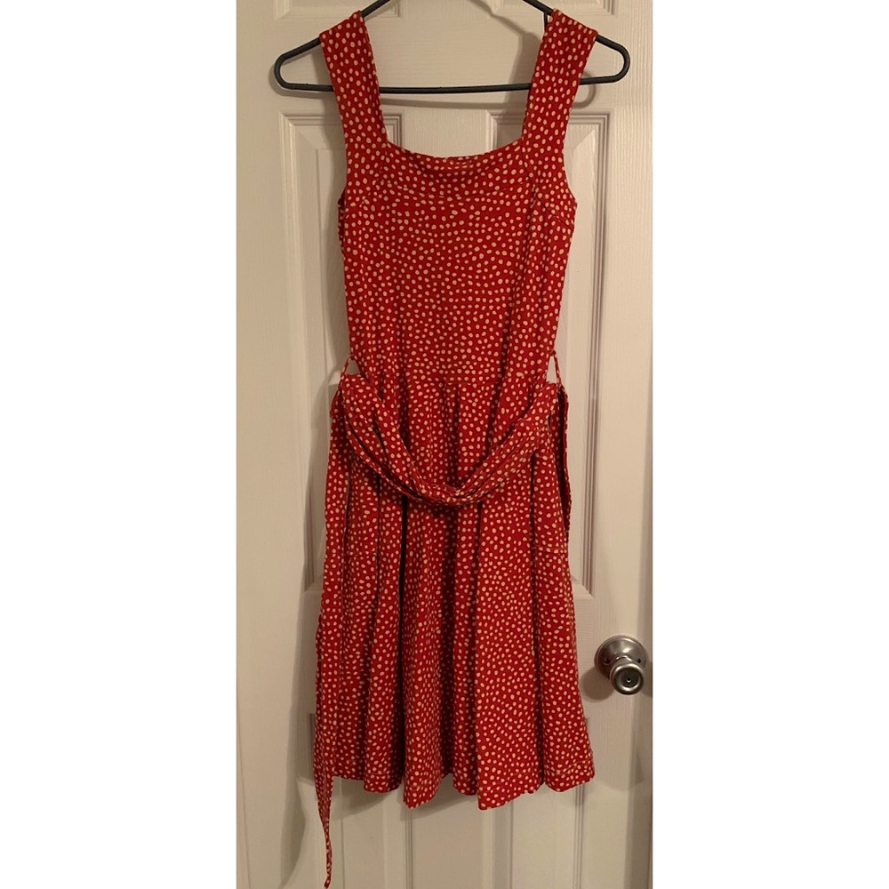 Effie’s Heart Retro picnic polka dot dress